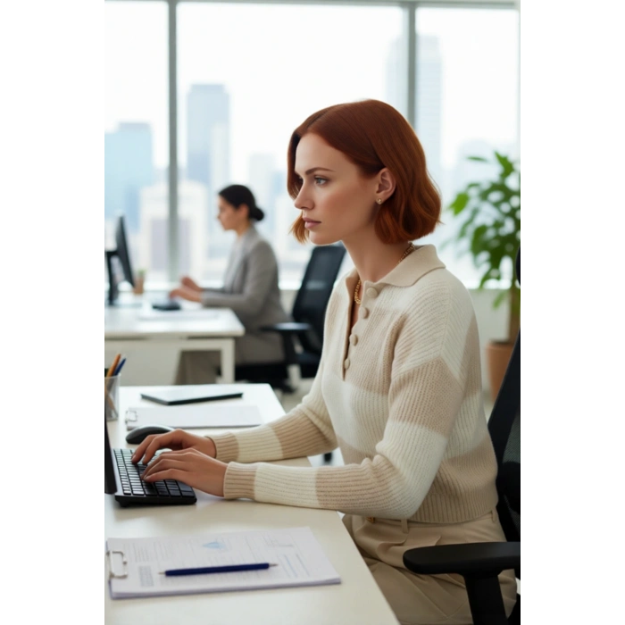 Kadınlara Özel Selanik Dokulu Baskısız Uzun Kollu Rahat Basic Crop Triko Kazak Modeli Kaliteli