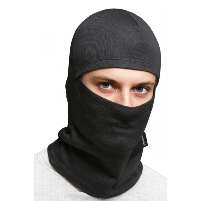 Kış Sporları Polar Balaklava 1014 Thermoform Hzt Termal Kar Maskesi Koruyucu Yüz