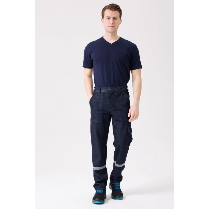 Kışlık Denim İş Pantolonu Erkek 12 Ons Kot Tulipa Konforlu Tasarım