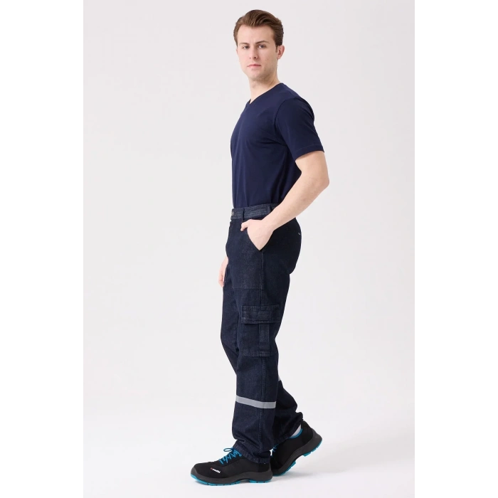 Kışlık Denim İş Pantolonu Erkek 12 Ons Kot Tulipa Konforlu Tasarım