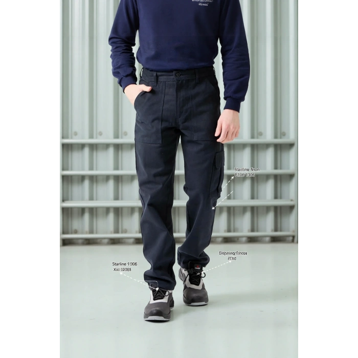 Kışlık Erkek İş Pantolonu Gabardin Dayanıklı ve Konforlu Galanthus Havalara
