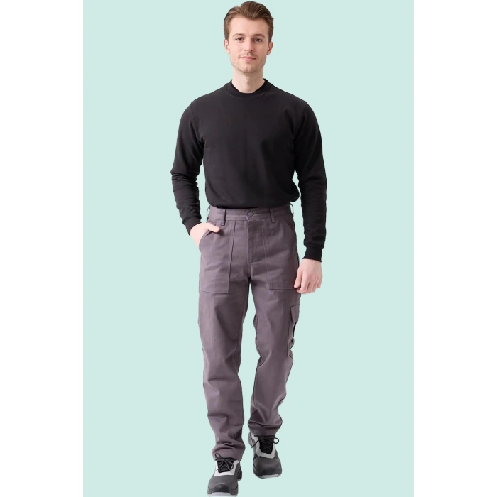 Kışlık Erkek İş Pantolonu Gabardin Dayanıklı ve Konforlu Galanthus Havalara