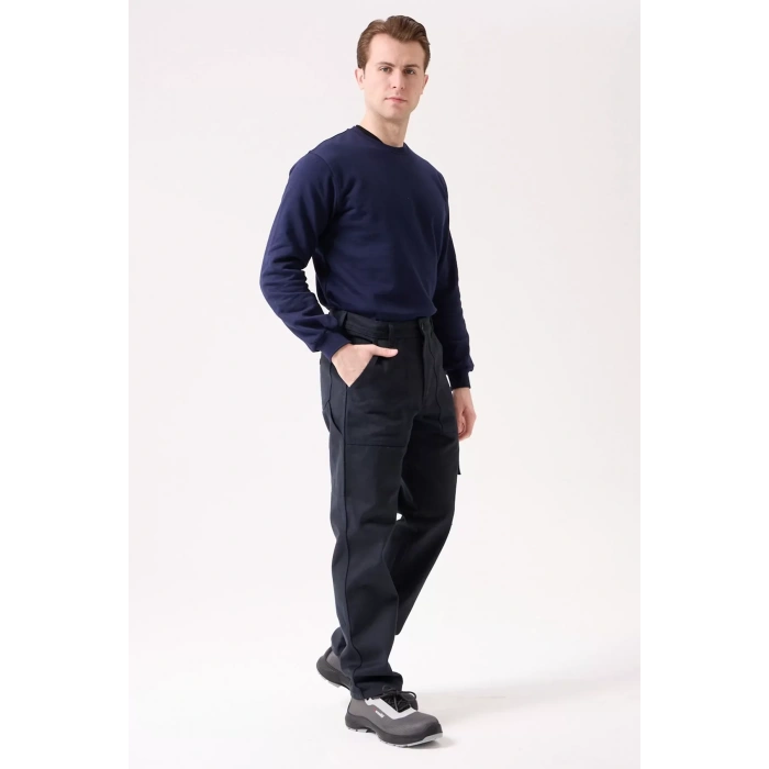 Kışlık Erkek İş Pantolonu Gabardin Dayanıklı ve Konforlu Galanthus Havalara