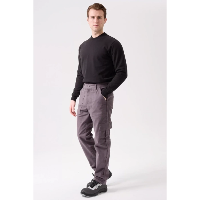 Kışlık Erkek İş Pantolonu Gabardin Dayanıklı ve Konforlu Galanthus Havalara
