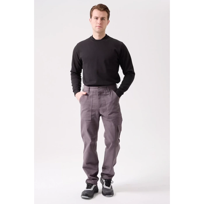 Kışlık Erkek İş Pantolonu Gabardin Dayanıklı ve Konforlu Galanthus Havalara