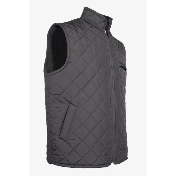 Kışlık Erkek Yelek Kapitone İş Güvenliği Micro Desenli Yeleği Çift Cepli İç Giyim Koruyucu