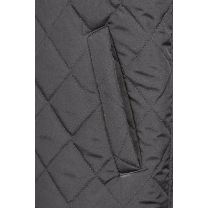 Kışlık Erkek Yelek Kapitone İş Güvenliği Micro Desenli Yeleği Çift Cepli İç Giyim Koruyucu