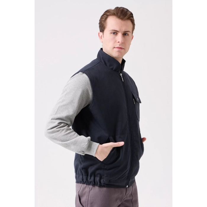 Kışlık Gabardin Yelek Erkek İş Güvenliği Galanthus Outdoor Sıcak Tutucu Rüzgar Geçirmez