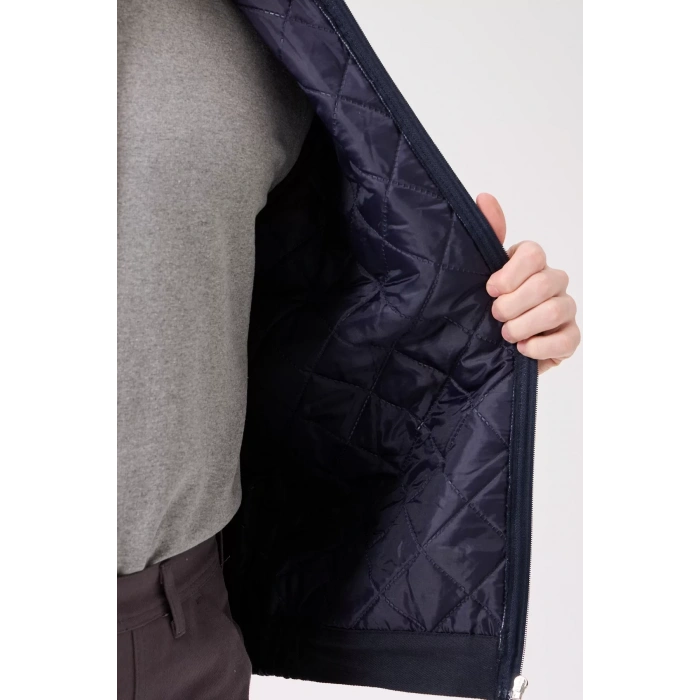 Kışlık Gabardin Yelek Erkek İş Güvenliği Galanthus Outdoor Sıcak Tutucu Rüzgar Geçirmez