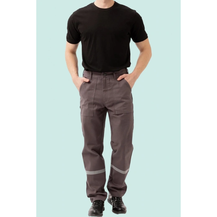 Kışlık İş Pantolonu Gabardin 100 Pamuk Nova Zorlu Koşullarına Karşı Konforlu