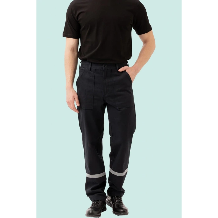 Kışlık İş Pantolonu Gabardin 100 Pamuk Nova Zorlu Koşullarına Karşı Konforlu
