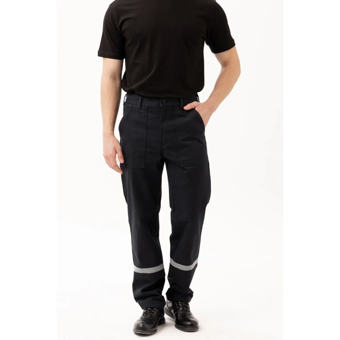 Kışlık İş Pantolonu Gabardin 100 Pamuk Nova Zorlu Koşullarına Karşı Konforlu