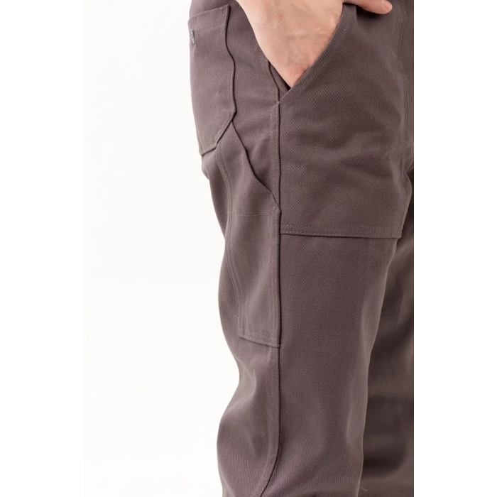 Kışlık İş Pantolonu Gabardin 100 Pamuk Nova Zorlu Koşullarına Karşı Konforlu