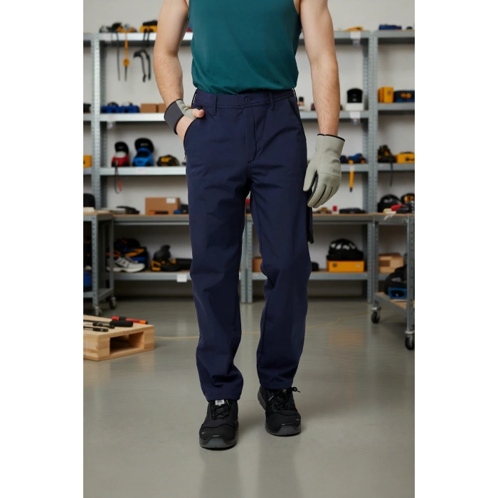 Kışlık İş Pantolonu Su Geçirmez Polar Astarlı Argemon Pantolon Isı Yalıtımlı Outdoor