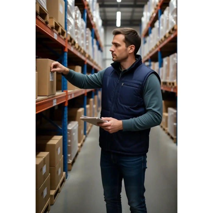 Kışlık Polar Astarlı Yelek İş Güvenliği ve Outdoor İçi Micro Konforlu Fonksiyonel Tasarım