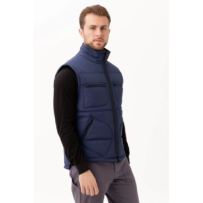 Kışlık Su Geçirmez Çok Cepli Yelek Isı Yalıtımlı Melesa İş Outdoor Suya Sıcak Tutucu