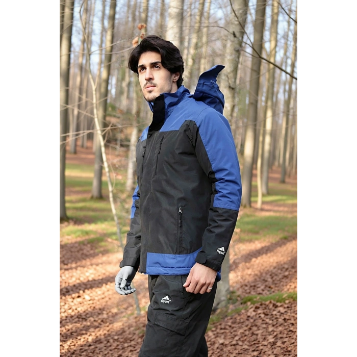 Kışlık Su Geçirmez Erkek Mont 163 Fiyort Naroy Nefes Alabilen Kapitone Astar