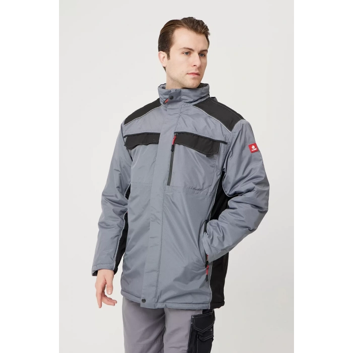 Kışlık Su Geçirmez İş Güvenliği Mont Allium Ripstop Parka Rüzgar Havalara Uygun