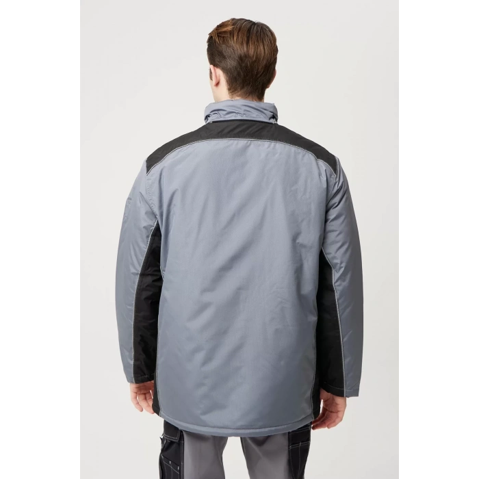 Kışlık Su Geçirmez İş Güvenliği Mont Allium Ripstop Parka Rüzgar Havalara Uygun