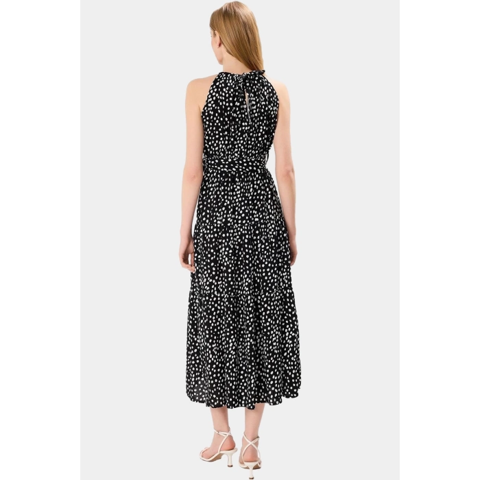 Kolsuz Halter Yaka Çok A line Maxi Elbise Yaz İçin Şık ve Rahat Modern Stil Yüksek Kalite