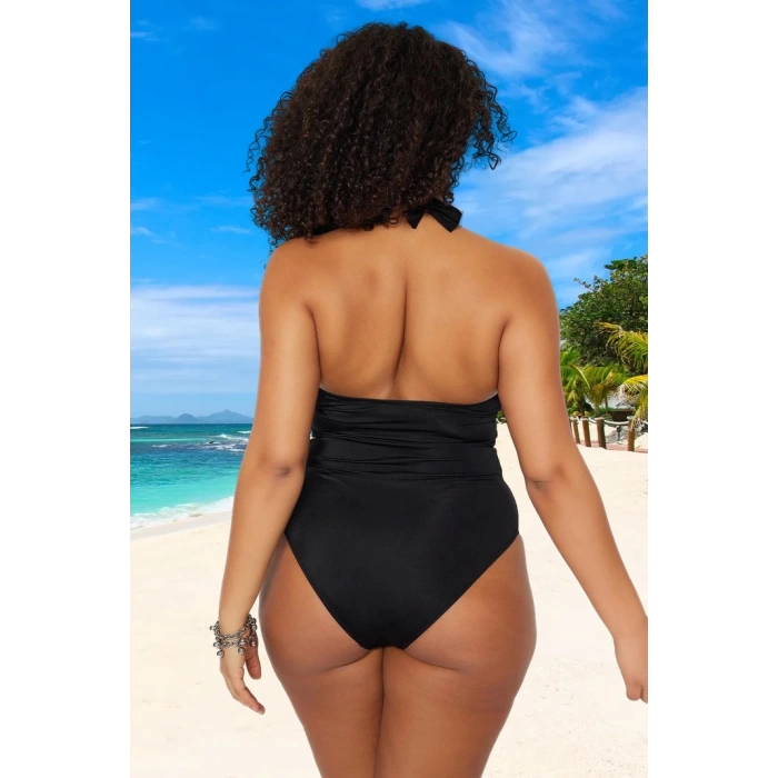 Konforlu Plus Size Mayo Tasarım Büyük Beden Battal Boy UV Korumalı Su Sporları İçin