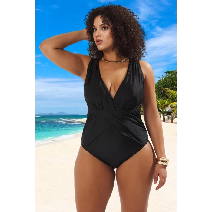 Konforlu Plus Size Mayo Tasarım Büyük Beden Geniş Özel Deniz Kıyafeti