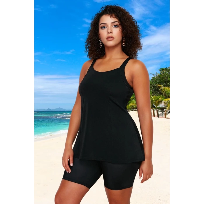 Konforlu Plus Size Mayo Tasarım Büyük Beden Hızlı Kuruyan Yaz Koleksiyonu