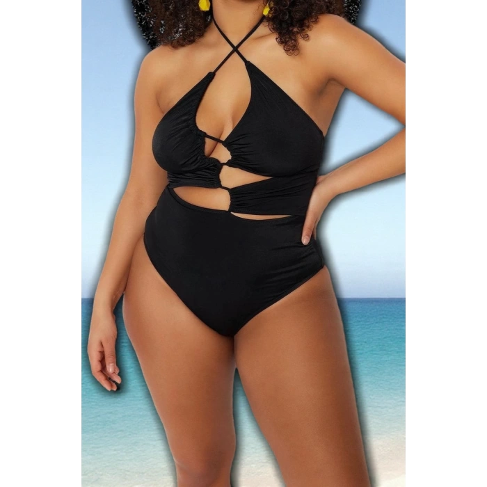 Konforlu Plus Size Mayo Tasarım Büyük Beden Premium Kalite Ergonomik Kesim