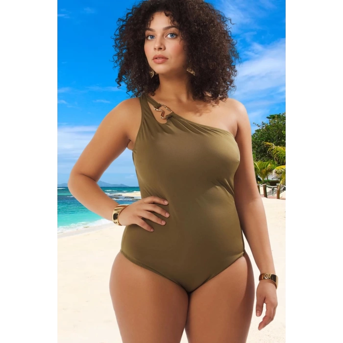 Konforlu Plus Size Mayo Tasarım Büyük Beden Tam Destek Özgüvenli Stil Yaz Koleksiyonu
