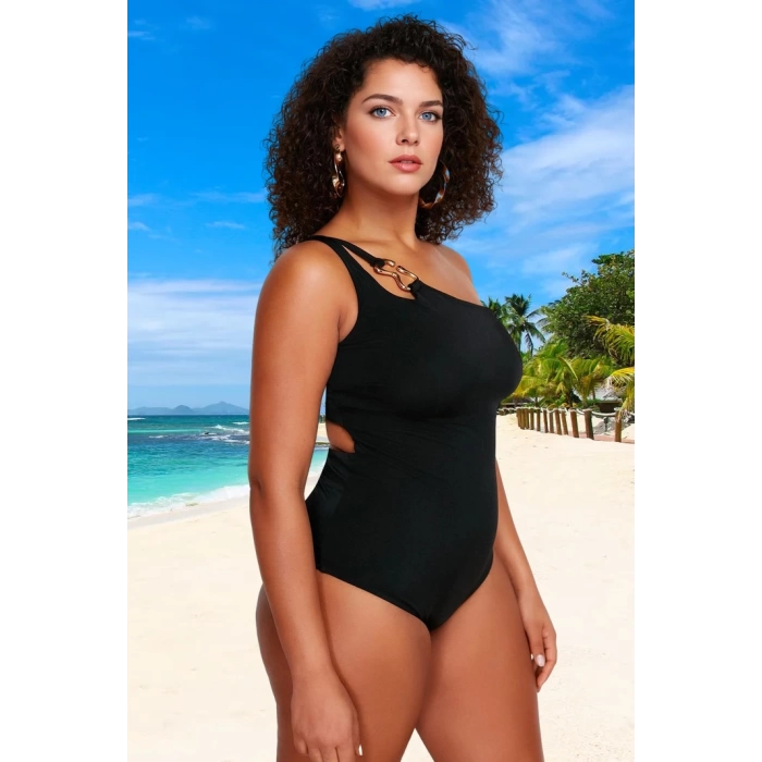 Konforlu Plus Size Mayo Tasarım Büyük Beden Tam Destek Özgüvenli Stil Yaz Koleksiyonu