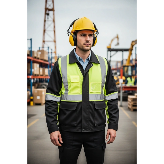 Kulaklık ABS Ayarlanabilir Başlık İş Güvenliği EN 352 Starline Baş Bantlı Kulak Koruyucu