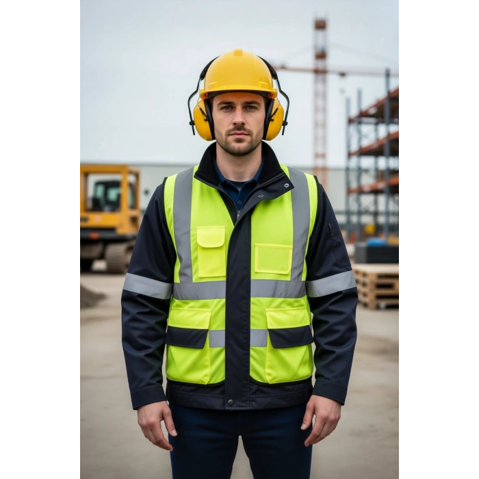 Kulaklık Gürültü Önleyici İş Güvenliği Kulaklığı 4306 Vento Kulak Üstü Koruyucu Ekipman