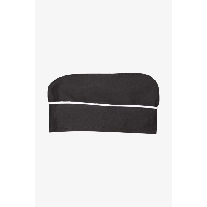 Libani Aşçı Kepi Beyaz-saxmavi