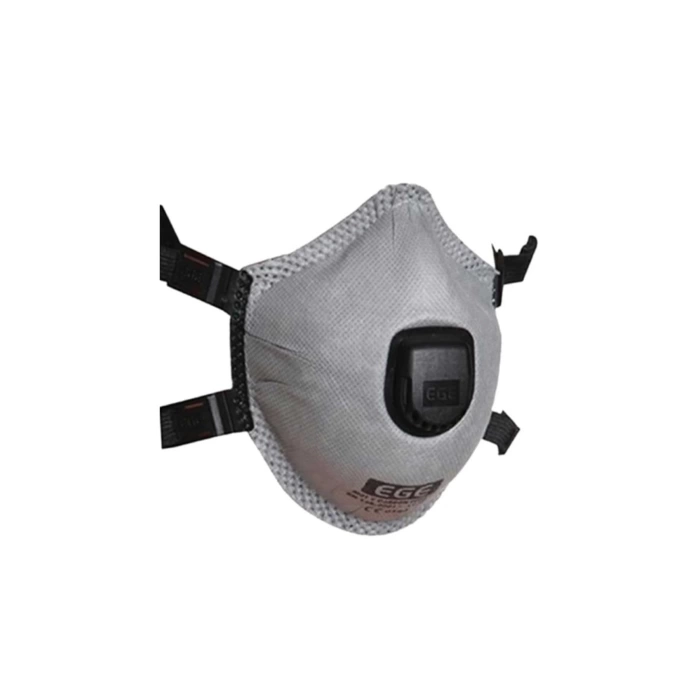 Maske: Ege FFP2 3021 Pro Kubbe Ventilli Aktif Karb STD