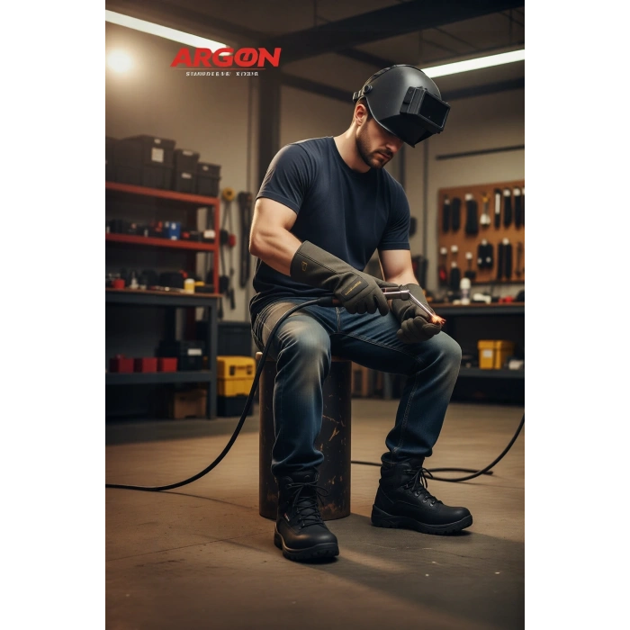 Mekap Bot Bold 61 Siyah İş Ayakkabısı