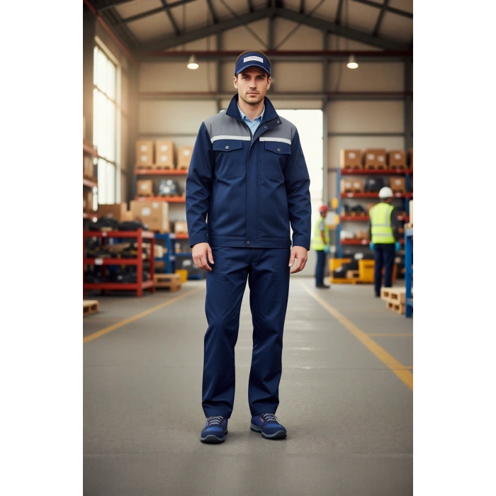 Mekap Erkek İş Ayakkabısı S1 Güvenlik Standartlı Süet EN ISO 20345 Havai Rmk Deri