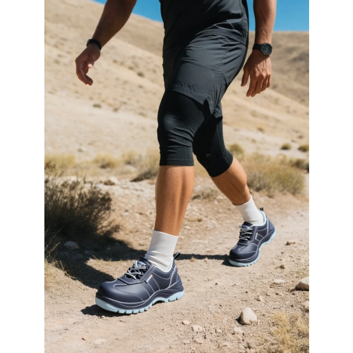 Mekap İş Ayakkabısı 230 S2 Hafif Kaymaz Güvenli EN ISO 20345 Kompozit Burunlu Energy