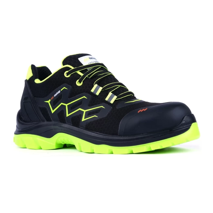 PayBuy Neon GPR 91 Kompozit Burunlu S2 SRC Spor Tip İş Ayakkabısı Siyah Yeşil