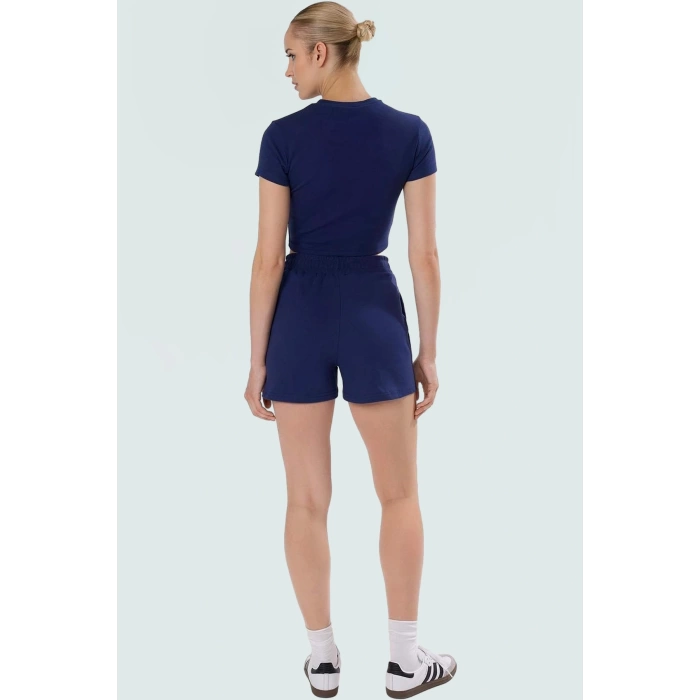 Melanj Şort Takım Nefes Alan Pamuklu Kumaş Kısa Boy Regular Kalıp Rahat Ve Şık Uzun Ömürlü