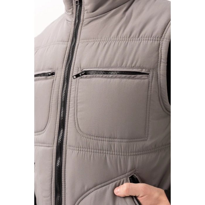Melesa Kışlık İş Ve Outdoor Yelek - Suya Dayanıklı, Sıcak Tutucu, Çok Cepli