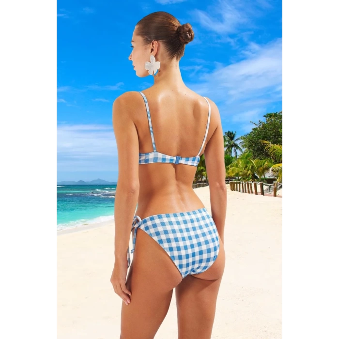 Modern Desenli Bikini Takımı Klora Dayanıklı Ergonomik Kesim Premium Kalite Su Sporları İçin