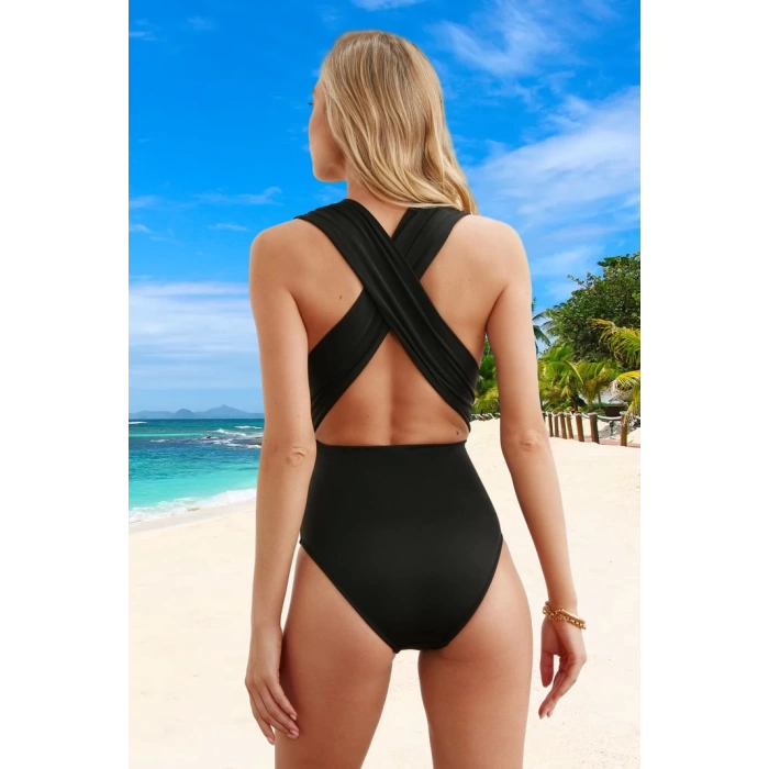 Modern Drape Mayo Deniz Kıyafeti Yüzme Özel Tasarım Şık Detaylı Ergonomik Kesim