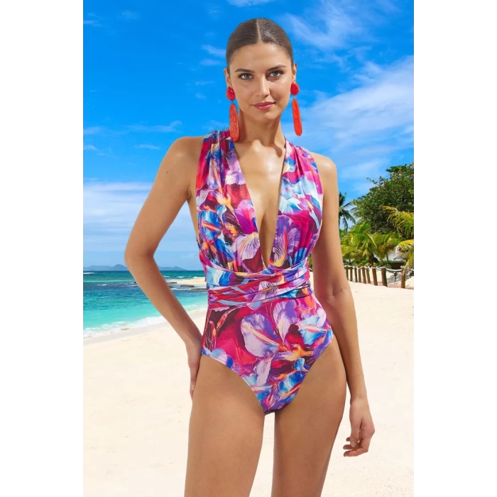 Modern Drape Mayo Deniz Kıyafeti Yüzme Özel Tasarım Şık Detaylı Ergonomik Kesim