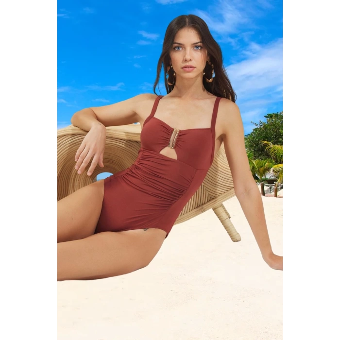 Modern Drape Mayo Hızlı Kuruyan Plaj Mayosu Yüzme Kıyafeti Swimsuit Banyo
