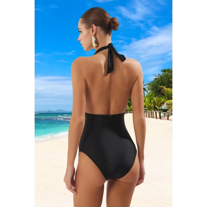 Modern Drape Mayo Yaz Koleksiyonu Plaj Mayosu Havuz Esnek Kumaş Su Sporları İçin