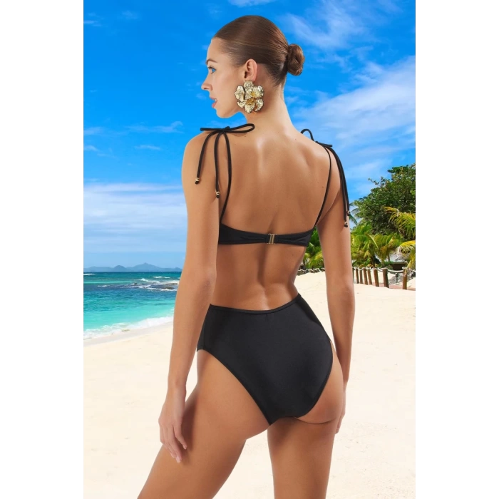 Modern Drape Mayokini Özel Tasarım Hızlı Kuruyan Plaj Ve Havuz İçin Klora Dayanıklı