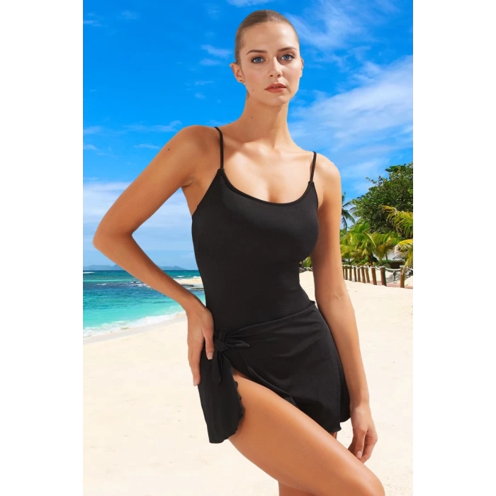 Modern Mayo Esnek Kumaş Su Sporları İçin Hızlı Kuruyan Swimsuit Klora Dayanıklı Yüzme Kıyafeti