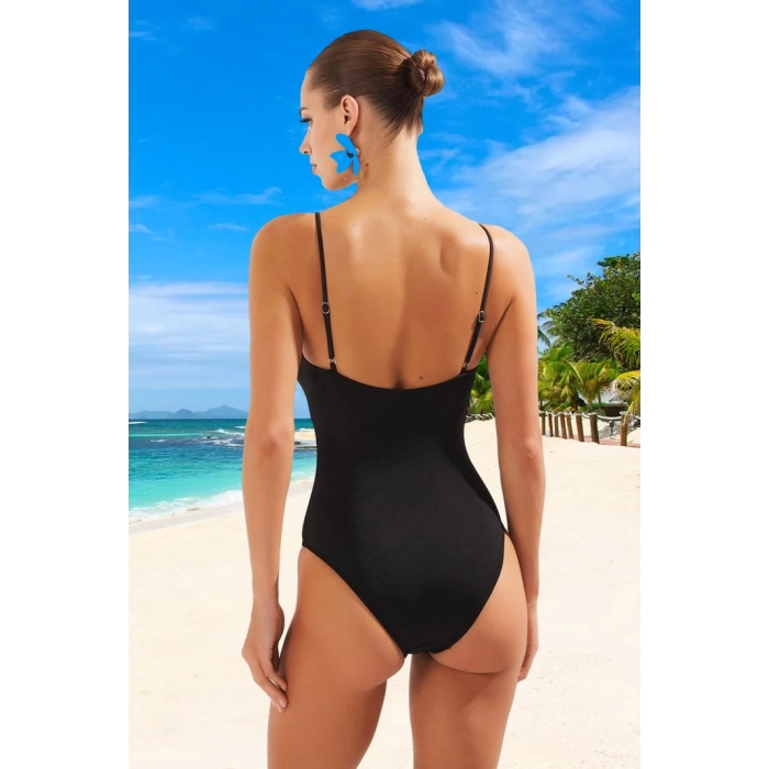 Modern Mayo Yüzme Mayosu Klora Dayanıklı Esnek Kumaş Özel Tasarım Hızlı Kuruyan Swimsuit