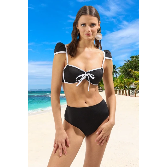 Modern Straplez Bikini Takımı UV Korumalı Yaz Koleksiyonu Özel Tasarım Premium Kalite