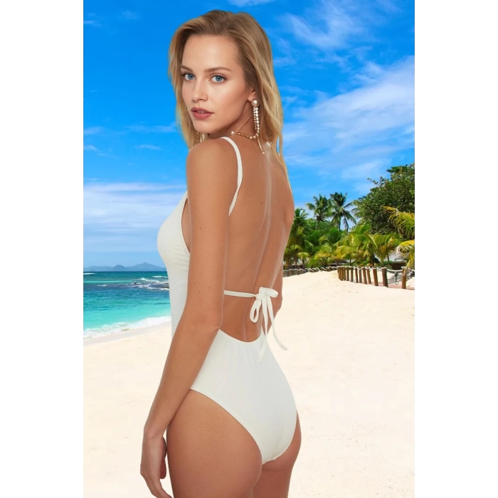 Modern V Yaka Mayo Plaj Mayosu Premium Kalite Özel Tasarım Swimsuit Hızlı Kuruyan